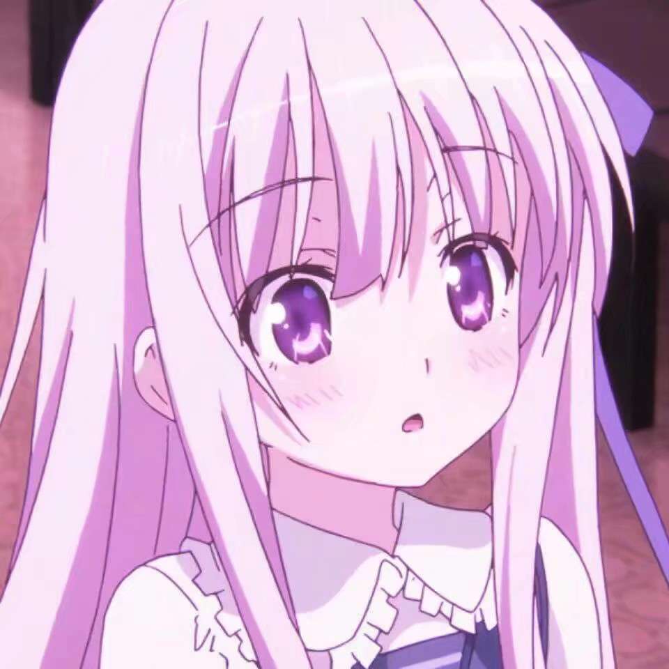 动漫优质可爱女头丨陪你看日落的人比日落浪漫