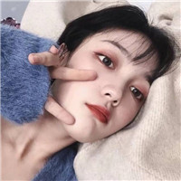 超可爱的剪刀手漂亮美少女真人头像图片