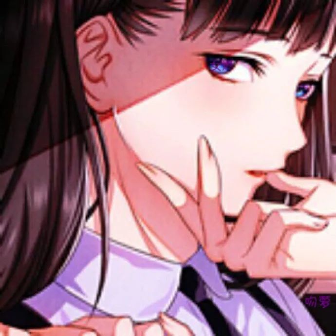 闺蜜专用动漫女生头像丨大海退潮了 爱意跟着散了