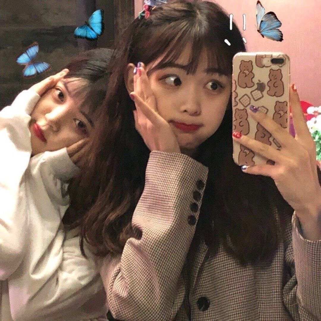 抖音优质精选双人闺蜜自拍头像图片