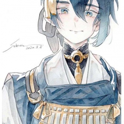 《鬼面之刃》主角动漫男生女生头像图片