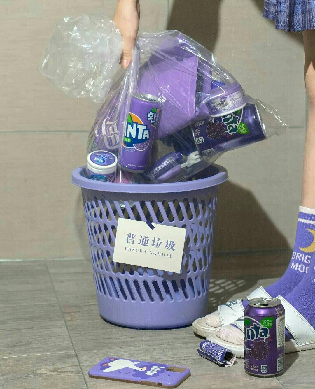 垃圾桶闺蜜头像图片