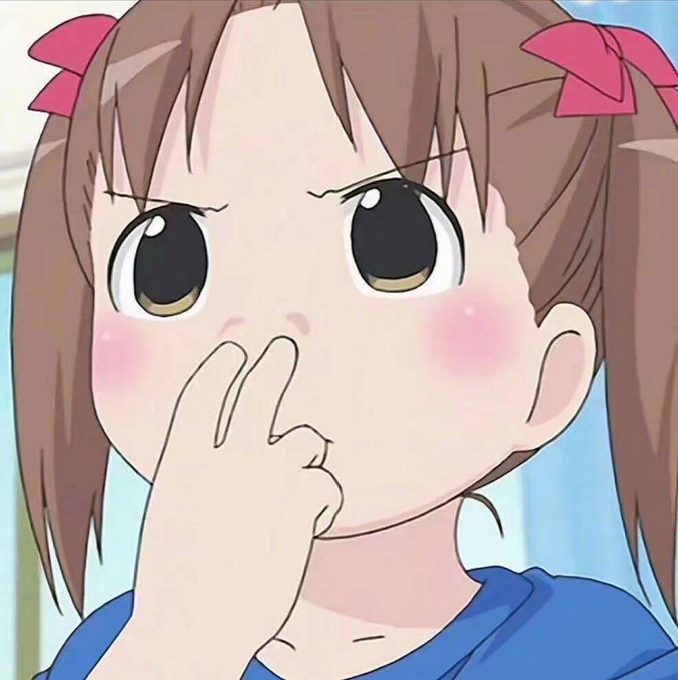 可爱的双马尾女生呆萌头像图片