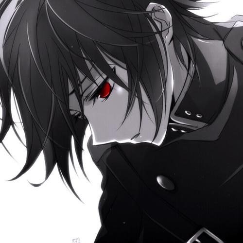 暗黑系动漫头像男帅气 暗黑系的男生头像图片动漫版的帅气