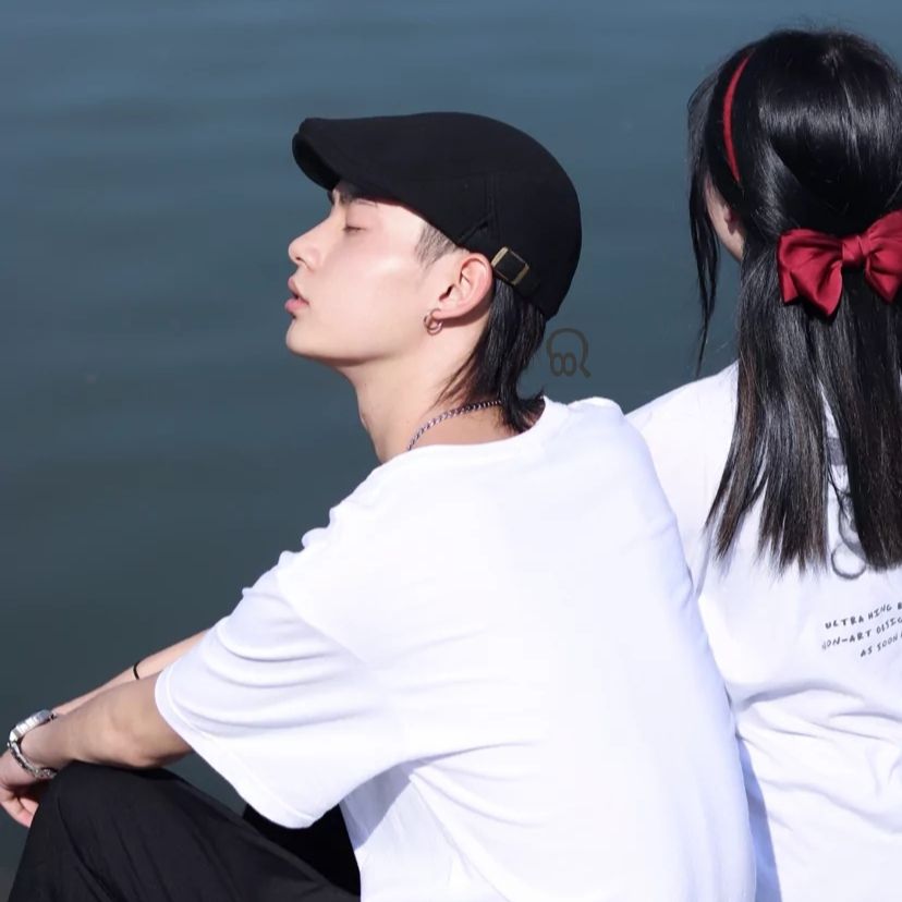 真人唯美个性情侣 揣着一口袋的开心满载而归头像图片