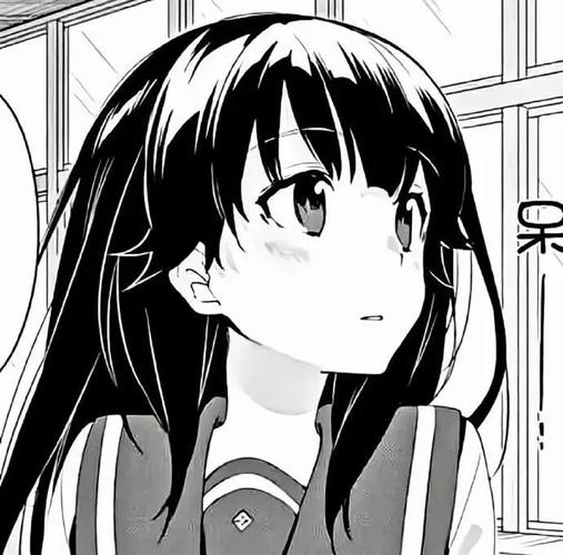 动漫黑白头像 动漫黑白头像图片男