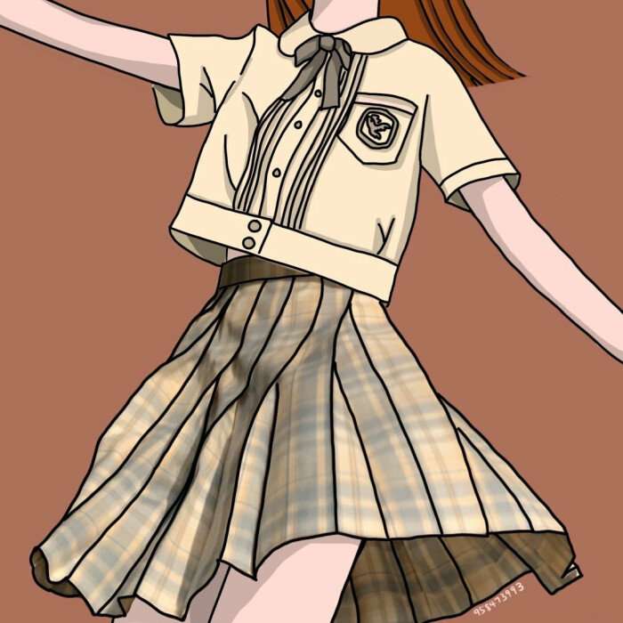 女生JK系列卡通头像丨一生很短暂，遇到喜欢的人要认真喜欢