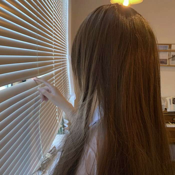 气质绝美真人女生高清微信头像图片