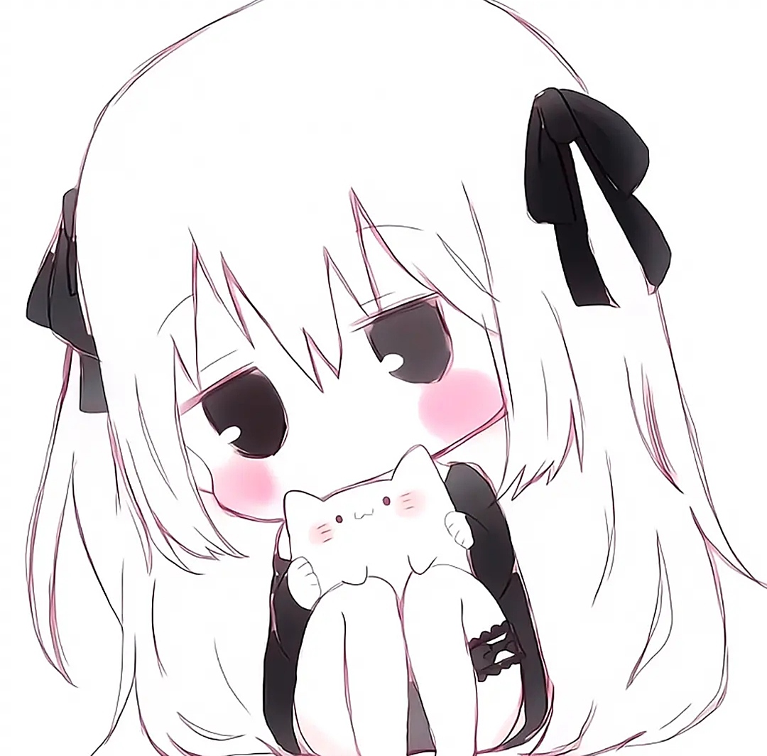 超可爱的卡通手绘情侣微信qq高清头像图片