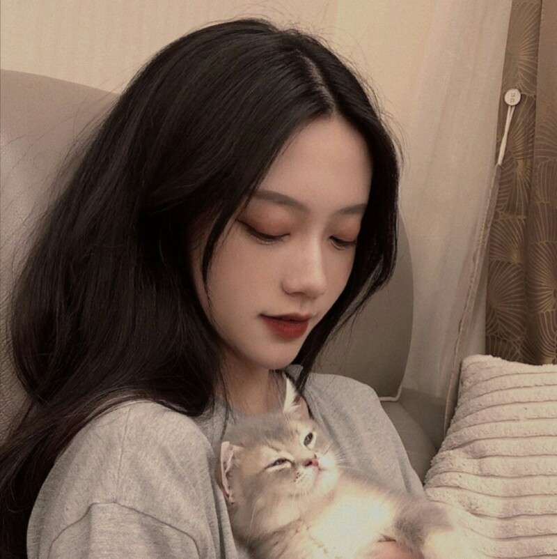 温柔漂亮的真人女生一人一张闺蜜头像图片