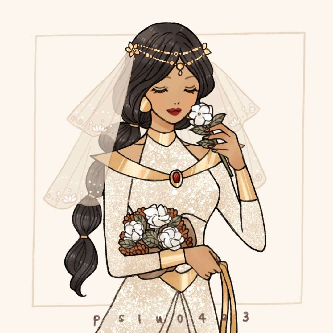 迪士尼公主 迪士尼公主花嫁头像图片