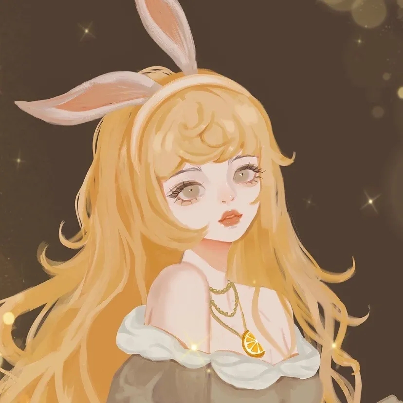 超好看的漂亮女生手绘头像图片