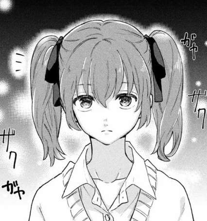 超可爱二次元动漫女头#黑白手绘系头像图片