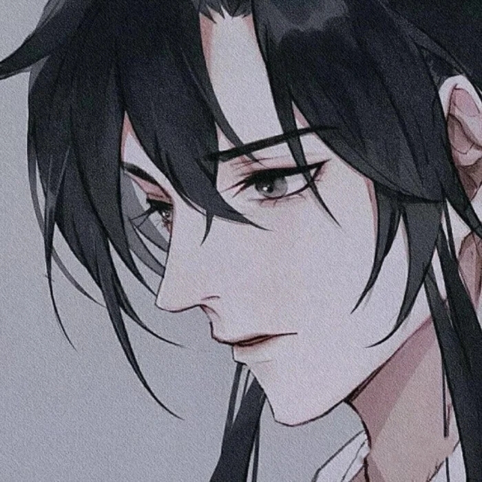 二次元手绘动漫男生高清微信头像