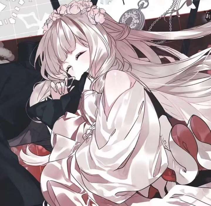 超火的可爱卡通动漫情侣头像图片