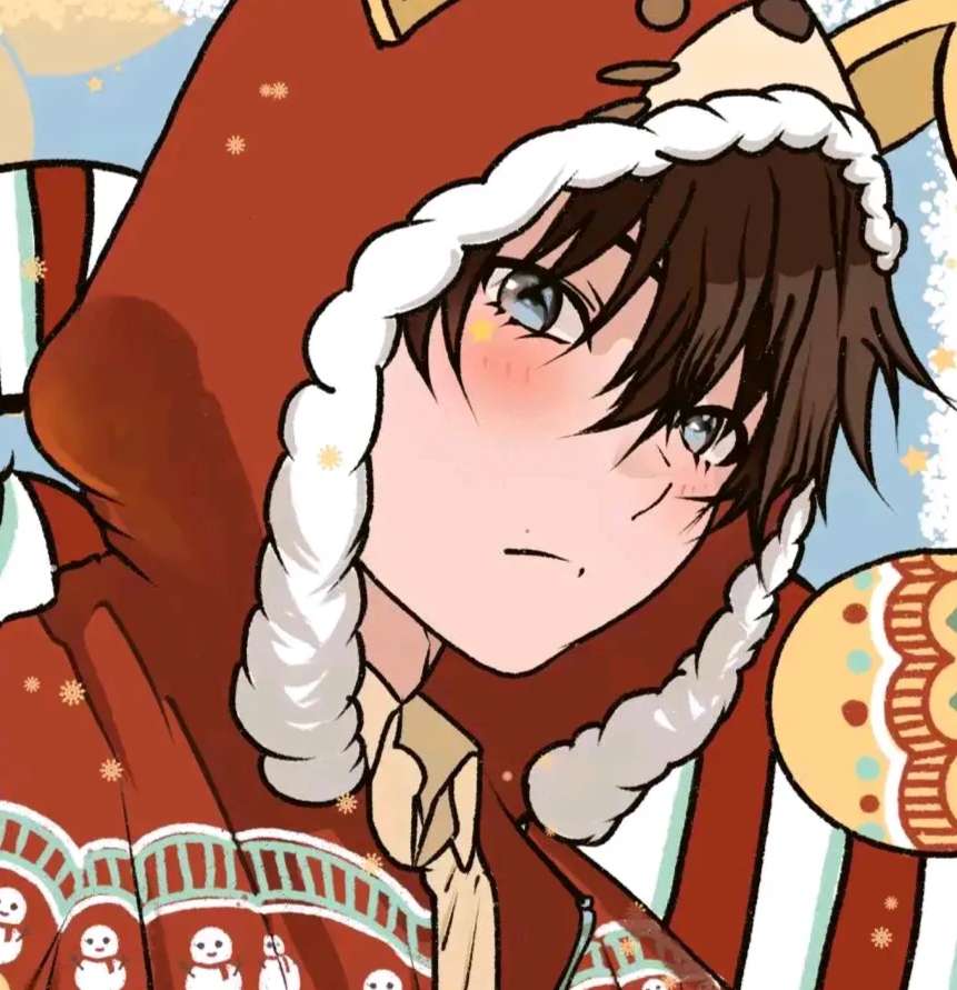 想把我最好的东西都给你·圣诞节情侣头像