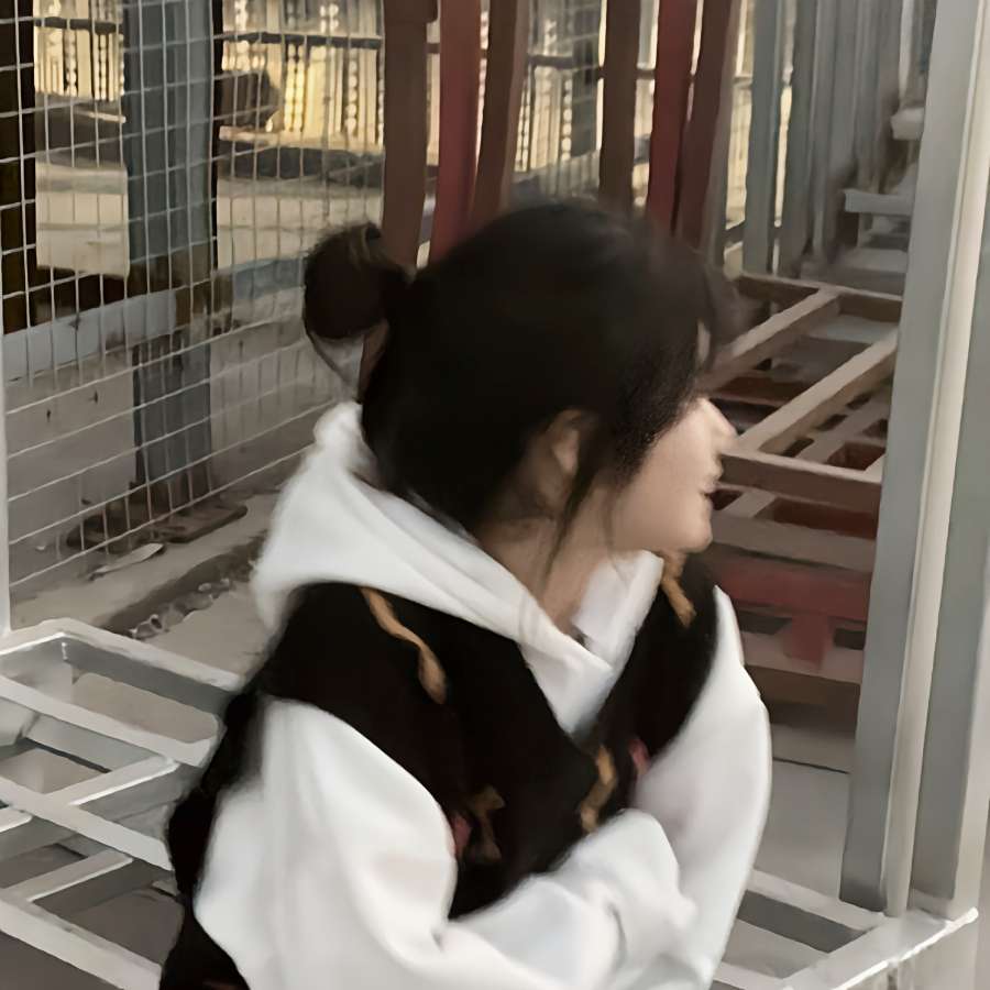 你一笑连空气都是甜的·女生头像图片