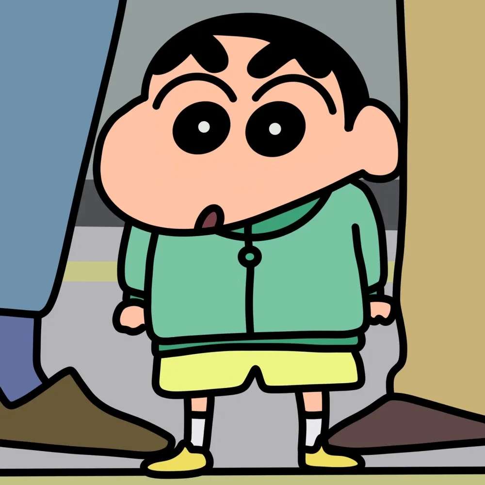 高清可爱卡通头像图片精选之蜡笔小新系列