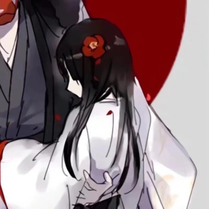 动漫情侣唯美个性手绘头像图片