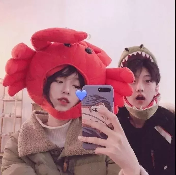 可爱搞怪情侣微信头像2024最新图片