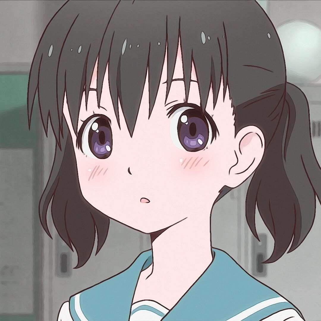 可爱ins小众动漫女头丨先努力让自己发光，对的人才能迎着光而来