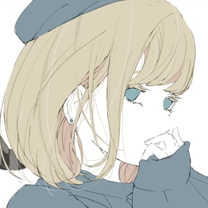 女生动漫头像图片丨总有一个人看你的眼神与众不同