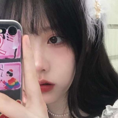 好美丽好好看的真人女生妆容头像图片