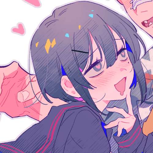 超甜迷人樱奈情侣头像图片