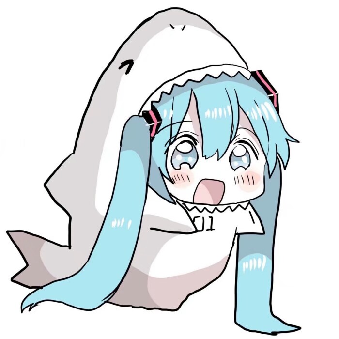 初音未来可爱卡通头像丨保持须臾的浪漫理想的喧嚣平等的热情