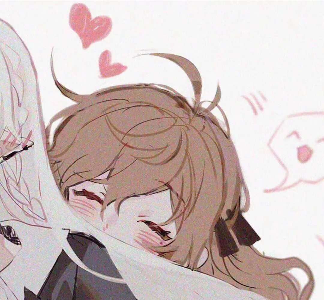 唯美亲密手绘闺蜜好看头像图片大全