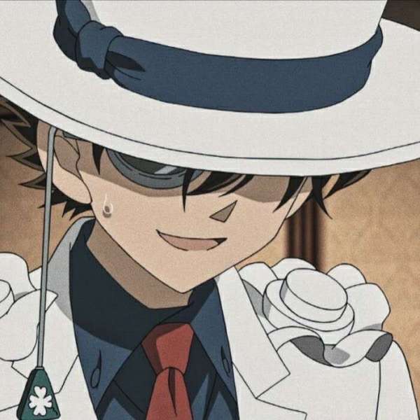 帅气的怪盗基德黑羽快斗动漫人气头像图片