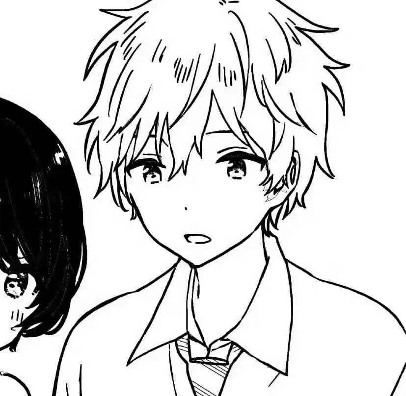 好看的男女动漫手绘情头|二次元情侣头像图片