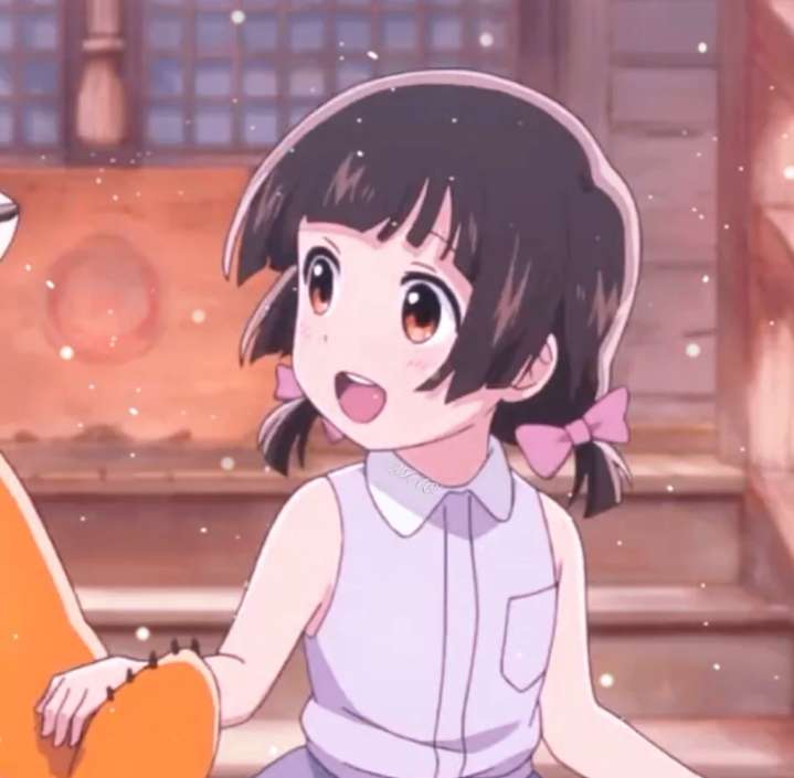 《当女孩遇到熊》雨宿町和熊井夏可爱动画头像图片