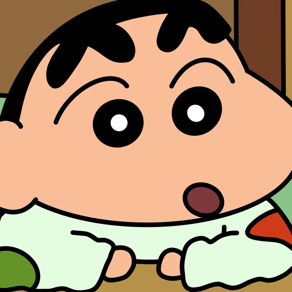 蜡笔小新可爱搞笑表情高清头像图片大全