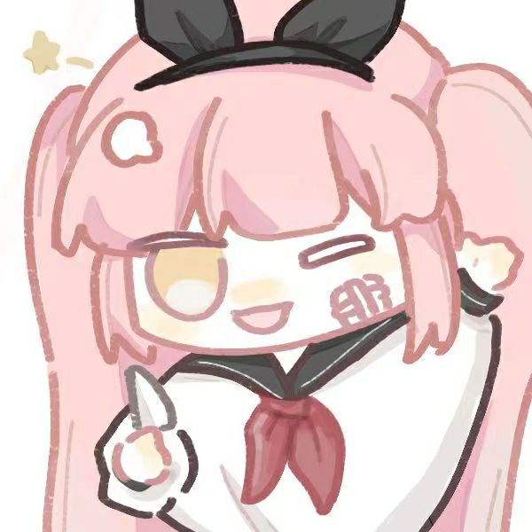 呆萌可爱的手绘卡通动漫qq头像图片