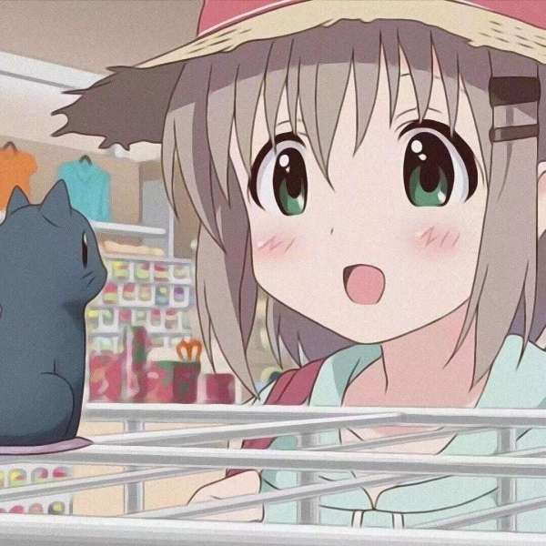 拒绝了所有人的邀请，不愿与除你之外的人看风景。清新动漫可爱女头头像图片