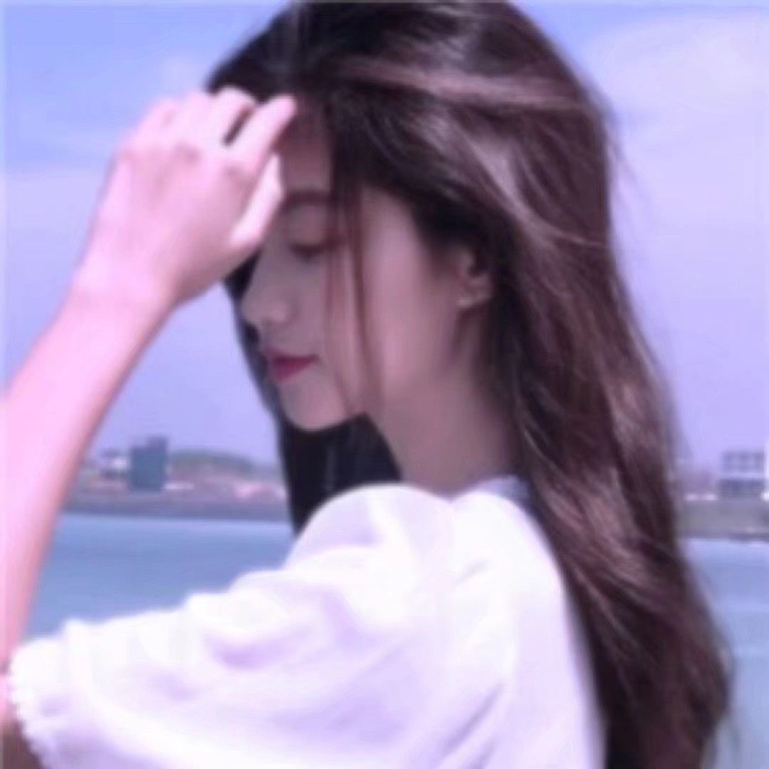 好看宛若仙女般的女生侧颜头像图片大全