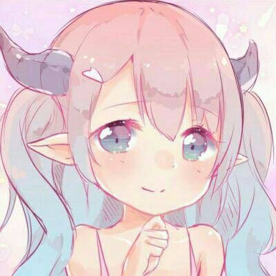 可爱的手绘卡通女生头像图片