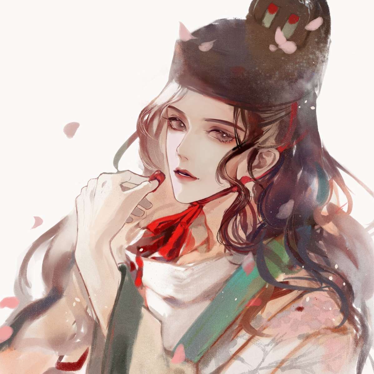 古风情 画师：梨瓜酥（已授权）禁临摹头像图片