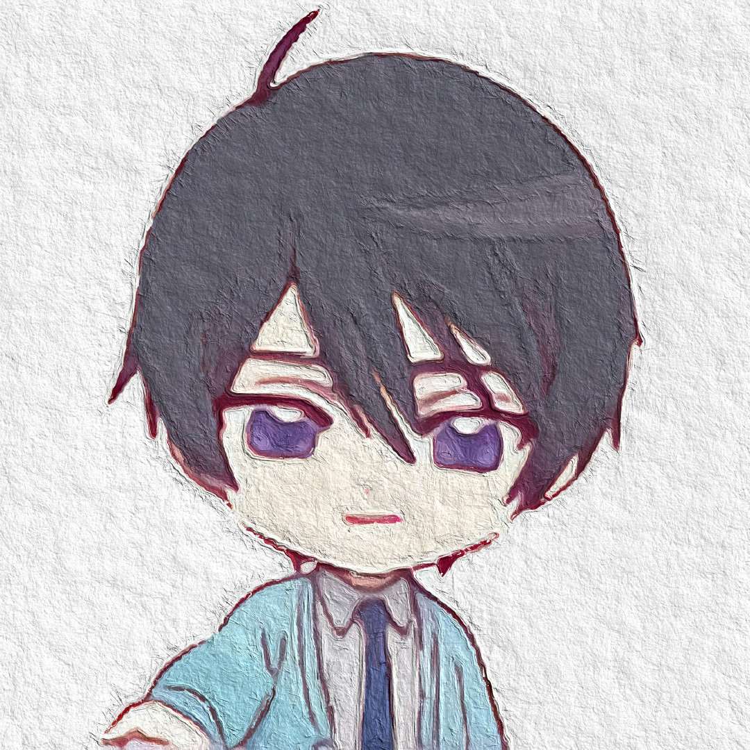 可爱油画风的百变小樱角色Q版可爱头像图片