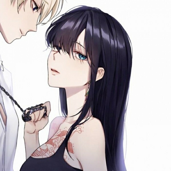 一人一半超好看动漫QQ情侣头像图片