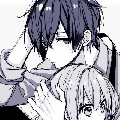 超甜情侣卡通动漫qq浪漫高清头像图片