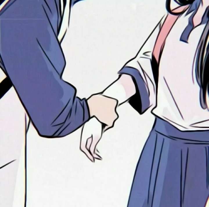 我希望每次伸手你都在·小清新动漫情侣头像大全