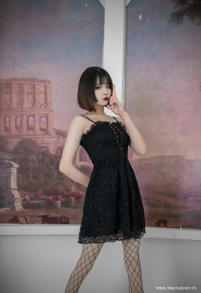 黑丝性感少女诱人高清写真壁纸图片大全