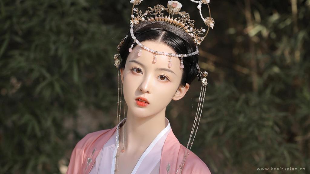 古装婉约美女国风气质写真高清图片