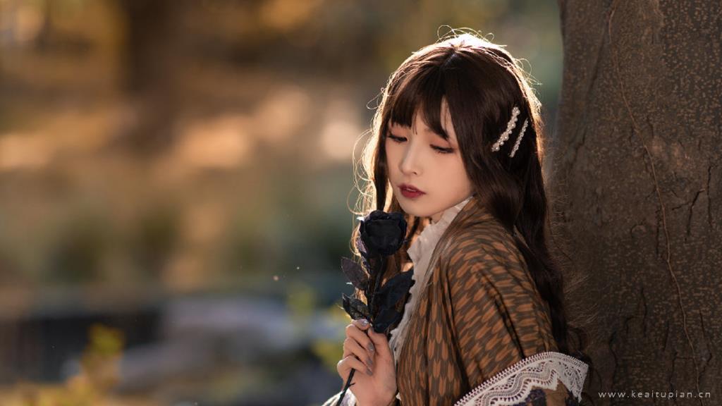 超美复古少女唯美动人写真图片大全