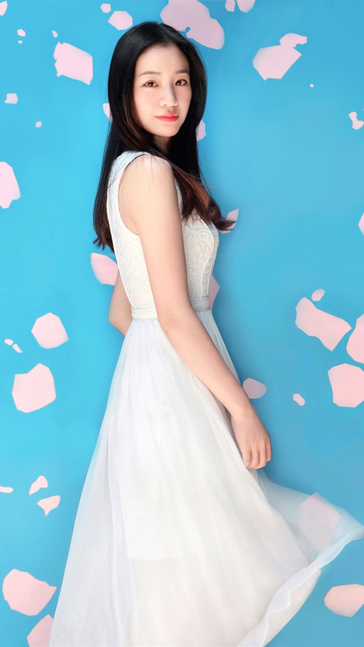 甜美少女北电小花清纯写真图片