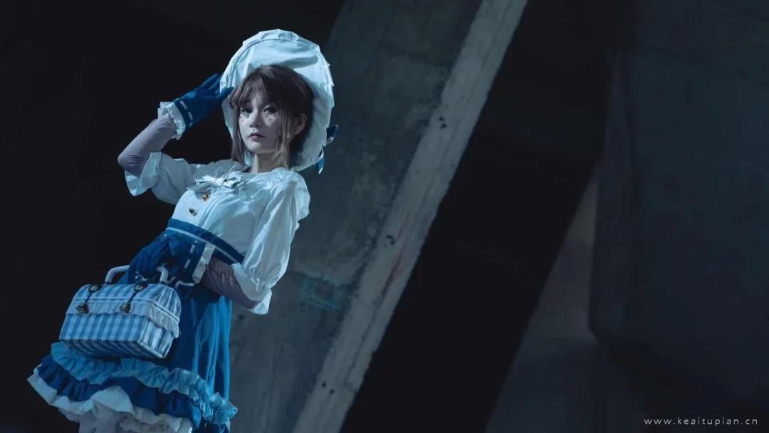 冷艳的兰闺惊梦园丁美女cos写真图片大全