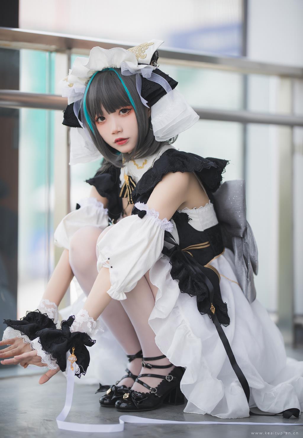 碧蓝航线柴郡可爱cosplay高清写真壁纸美图