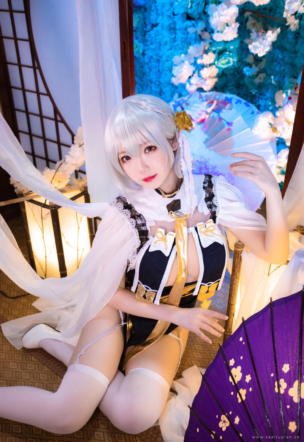 性感诱人巨乳美女《碧蓝航线》天狼星cosplay高清写真图片大全